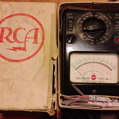 Vintage RCA OHMS Meter