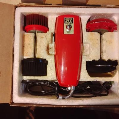 Vintage Snayo Shoe Kit Rare Retro Red