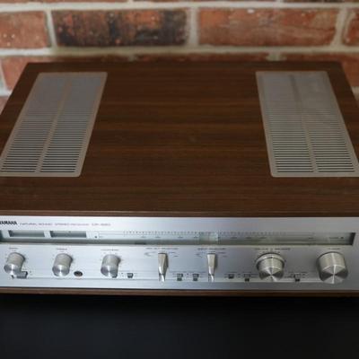 YAMAHA TC-520 Cassette and CR-620 Receiver