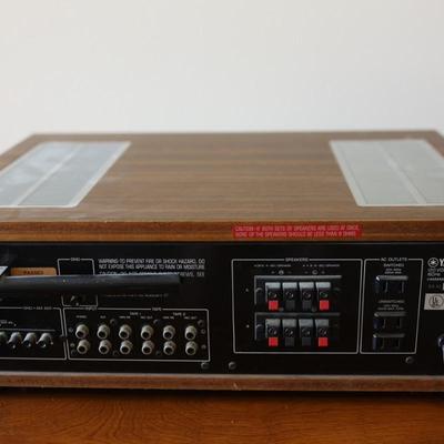 YAMAHA TC-520 Cassette and CR-620 Receiver