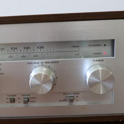 YAMAHA TC-520 Cassette and CR-620 Receiver