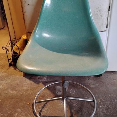 Green swivel chairs