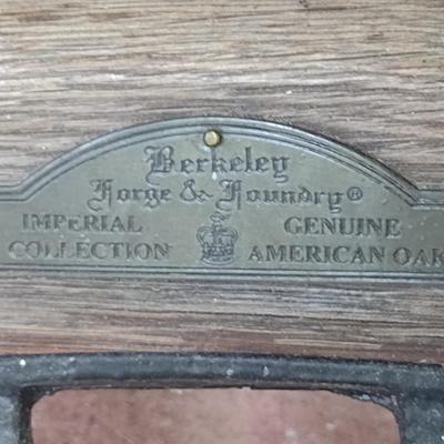 Cast Metal and Wood Bench- Approx 50 1/2" Long
