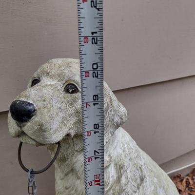 Collection of Plastic/Resin Garden Decor