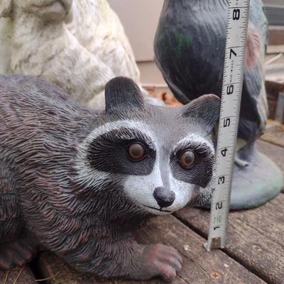 Collection of Plastic/Resin Garden Decor