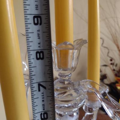 Candelabra and Bud Vases Set for Table Centerpiece