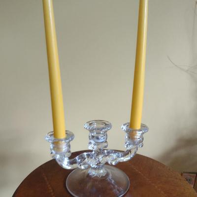 Candelabra and Bud Vases Set for Table Centerpiece