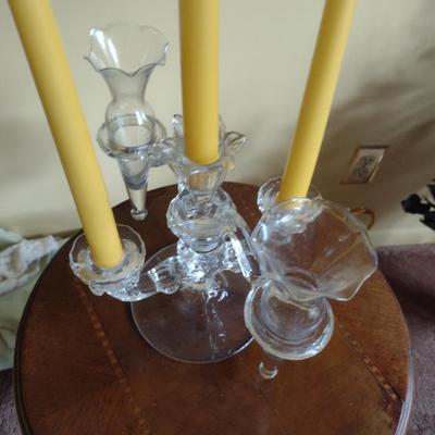 Candelabra and Bud Vases Set for Table Centerpiece