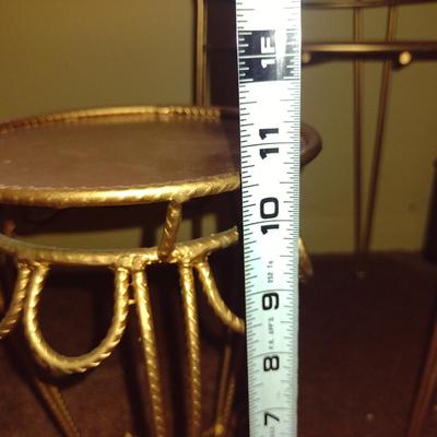Collection of Metal Plant Stands