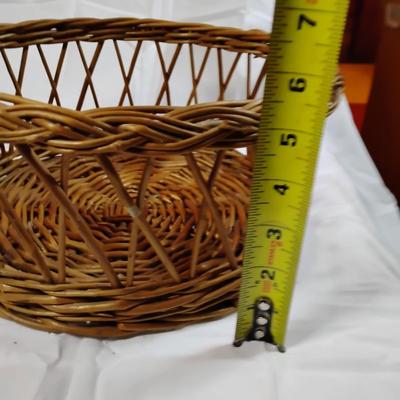 Whicker Baskets with Butterflys