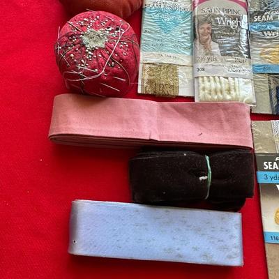 SEAM BINDING, SEAM TAPE, THREAD AND MORE