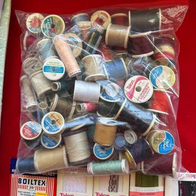 SEWING THREAD, SEAM TAPE, SEAM BINDING AND MORE