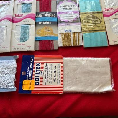 NICE ASSORTMENT OF SEWING NOTIONS