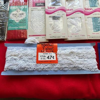 NICE ASSORTMENT OF SEWING NOTIONS