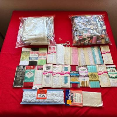 NICE ASSORTMENT OF SEWING NOTIONS
