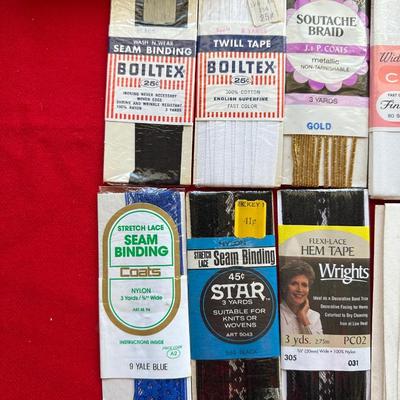 NICE ASSORTMENT OF SEWING NOTIONS