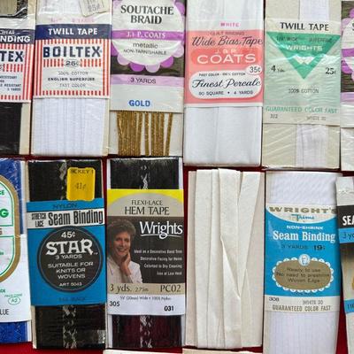 NICE ASSORTMENT OF SEWING NOTIONS