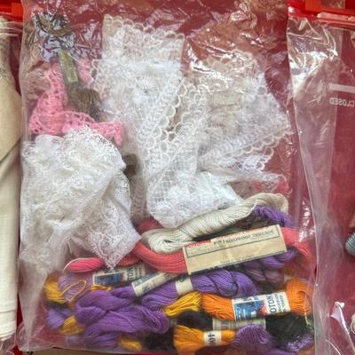 NICE ASSORTMENT OF CRAFTING SUPPLIES