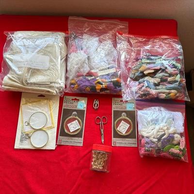 NICE ASSORTMENT OF CRAFTING SUPPLIES
