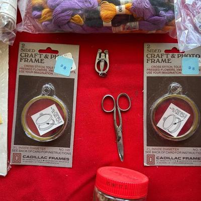 NICE ASSORTMENT OF CRAFTING SUPPLIES