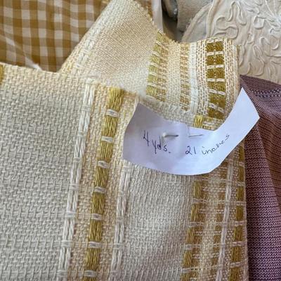 DOILIES, LARGE PIECES OF FABRIC AND MORE