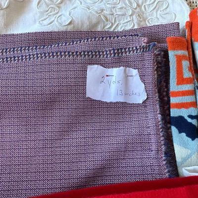 DOILIES, LARGE PIECES OF FABRIC AND MORE
