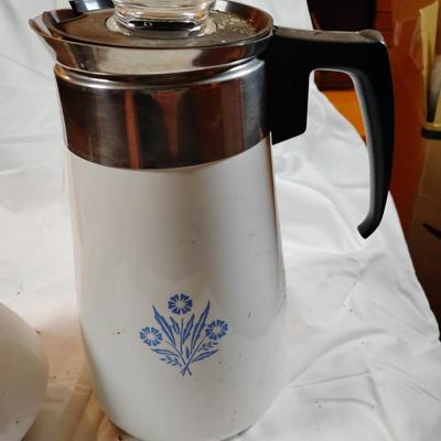 Corning Ware Coffee pot percolator