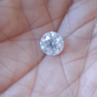 Certified 1.01 Carat D Color Round Brilliant Natural Enhanced Diamond