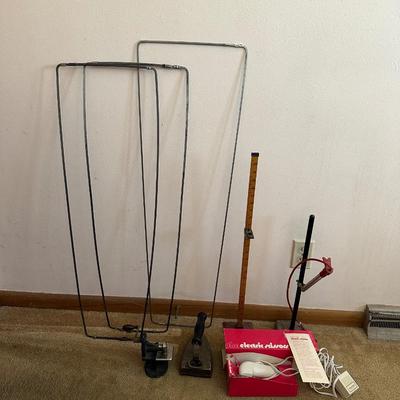 ELECTRIC SCISSORS, PANT STRETCHERS, SKIRT MARKERS AND MORE