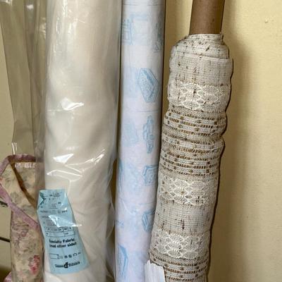 SKIRT MARKER, IRON, PANT STRETCHERS, HANGERS, FABRIC AND MATERIAL