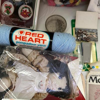 FABRIC, PANT STRETCHERS, IRON, SEWING PATTERNS AND MUCH MORE