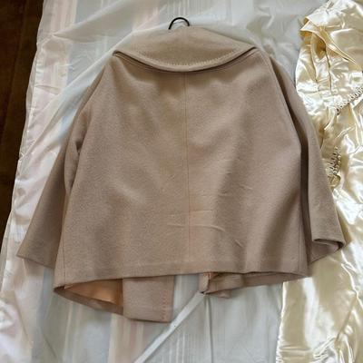 VINTAGE WEDDING DRESS AND LADIES COAT