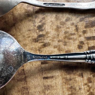 VINTAGE STERLING SILVER COLORADO COLLECTORS SPOONS