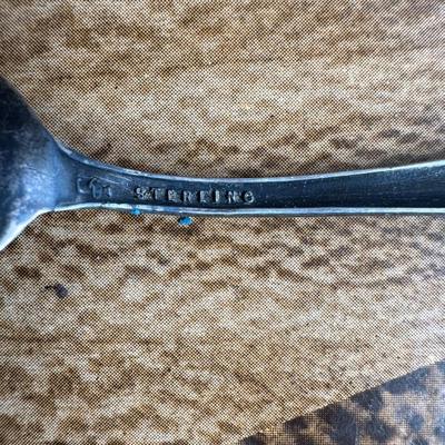 VINTAGE STERLING SILVER COLLECTORS SPOONS