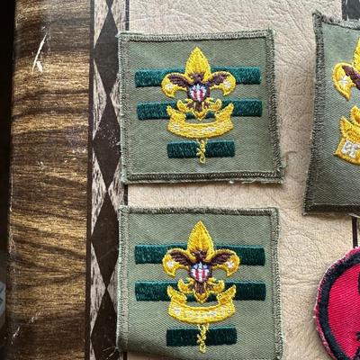 VINTAGE BOY SCOUTS PATCHES AND MERIT BADGES