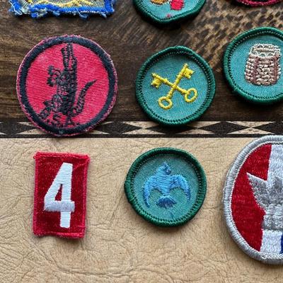 VINTAGE BOY SCOUTS PATCHES AND MERIT BADGES