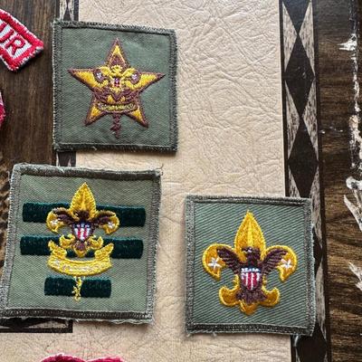 VINTAGE BOY SCOUTS PATCHES AND MERIT BADGES