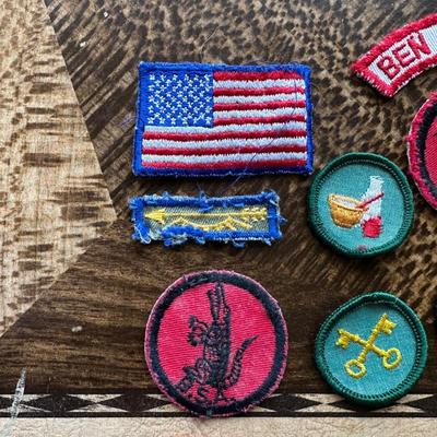 VINTAGE BOY SCOUTS PATCHES AND MERIT BADGES