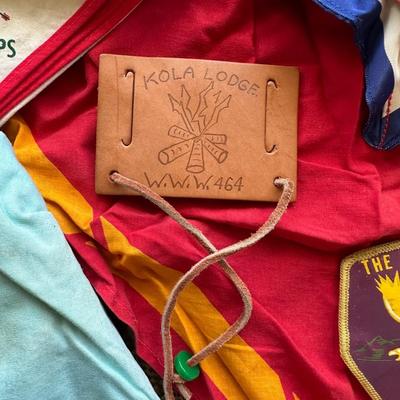 VINTAGE BOY SCOUTS NECKERCHIEFS