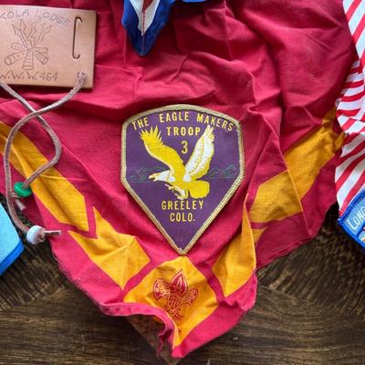 VINTAGE BOY SCOUTS NECKERCHIEFS