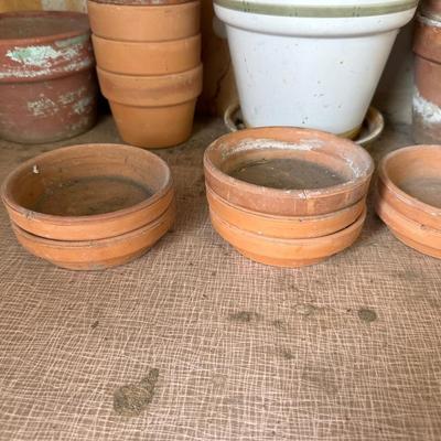 SMALL TERRACOTTA PLANTERS AND MORE