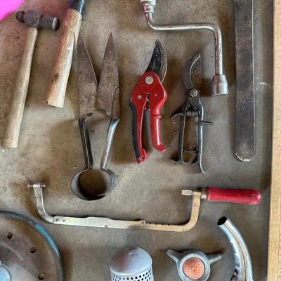 YARD TOOLS, HAND TOOLS SPRINKLERS AND MORE