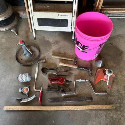 YARD TOOLS, HAND TOOLS SPRINKLERS AND MORE
