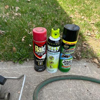 BUG AND INSECT SPRAY, HOSE, WALL MOUNT HOSE HANGERS, LANDSCAPE EDGING, GARDENING TOOLS, SPRINKLERS AND MORE