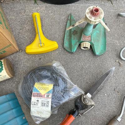 BUG AND INSECT SPRAY, HOSE, WALL MOUNT HOSE HANGERS, LANDSCAPE EDGING, GARDENING TOOLS, SPRINKLERS AND MORE