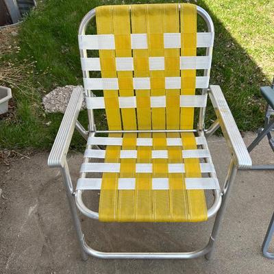 3 LAWN CHAIRS