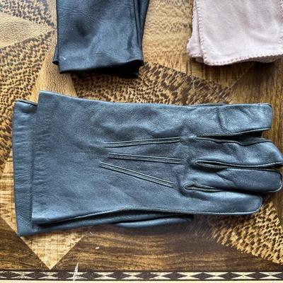 VINTAGE METAL HAT STANDS, VINTAGE WOMENS SHOES, HANDBAG, 2 PRETTY CLUTCHES, WOMENS GLOVES AND MORE