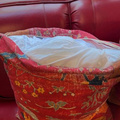 Four Matching Society6 Accent Cushions (L-RG)