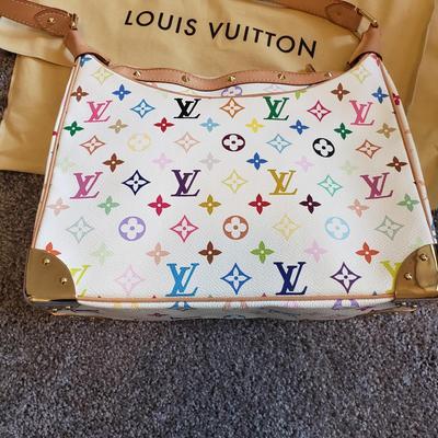 Louis Vuitton Monogram Multicolored Murakami Shoulder Bag (GB1-KD)