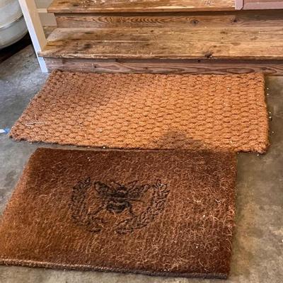 Two Large Coir Doormats (G-RG)